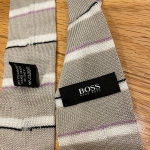 Hugo Boss Tie. Brand New. Hand made in Italy.